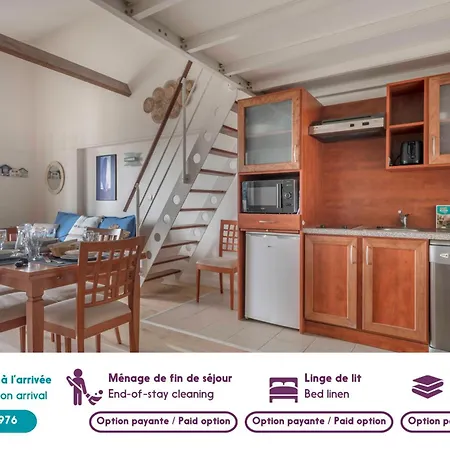 شقة Duplex Avec Balcon, Piscine Et Acces Pour 4